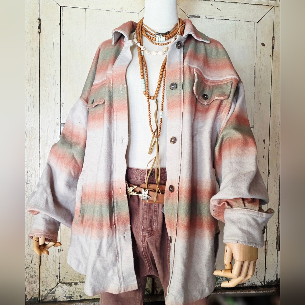 NWT Free People Ruby Shaket Marzipan M - Picture 14 of 14